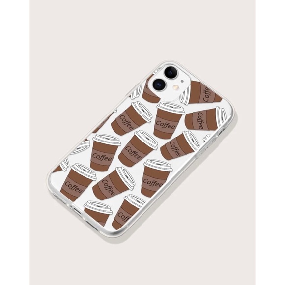 Coffee Pattern iPhone 12 Pro Max Case 🤎 - Picture 3 of 17